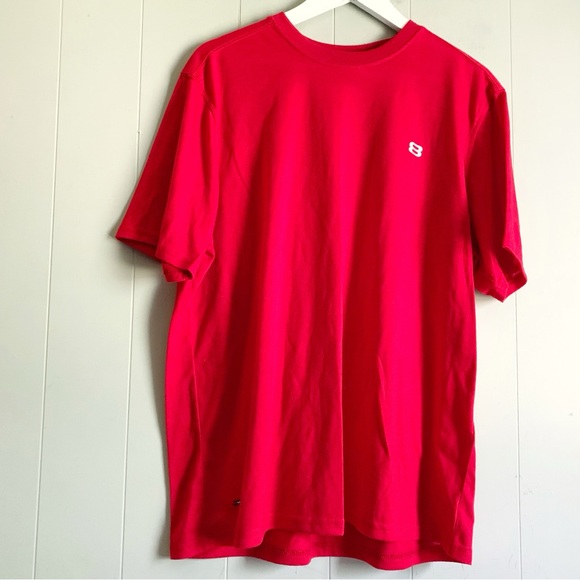 Layer 8 Short Sleeve Performance Tee Red XL - Picture 1 of 3